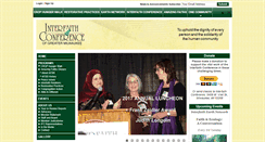 Desktop Screenshot of interfaithconference.org